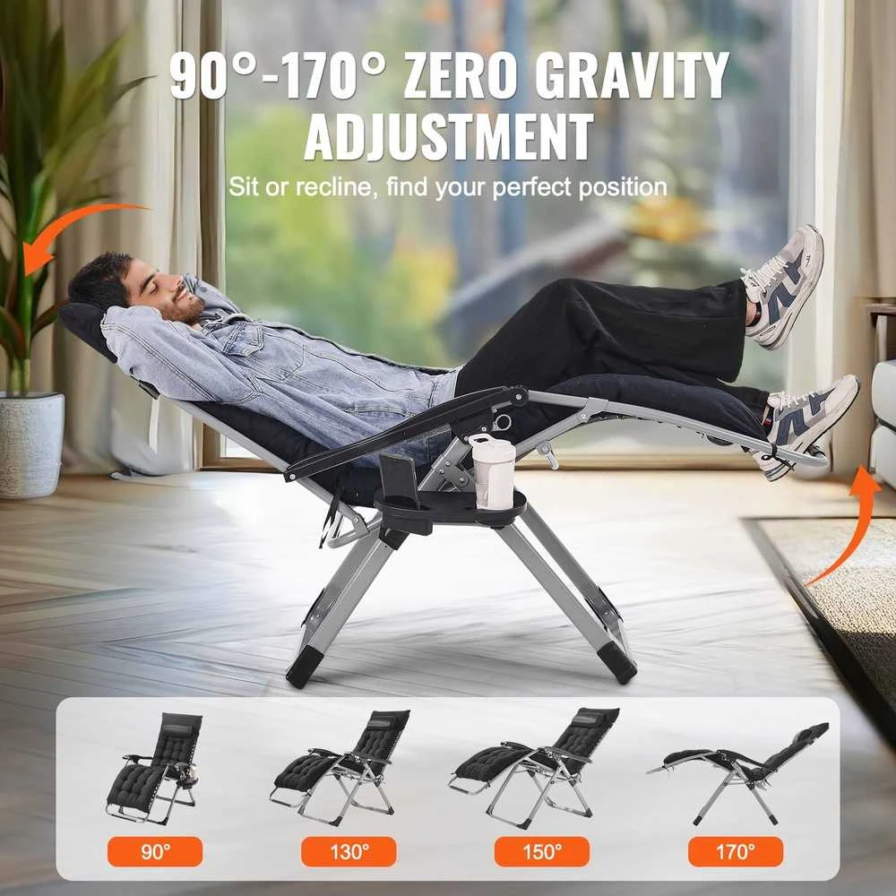 Sulankstoma Nulinio Gravitacijos Kėdė, Gulėjimo Kėdė, Lauko, Terasos, Sodo, Patogi, Atlošiama