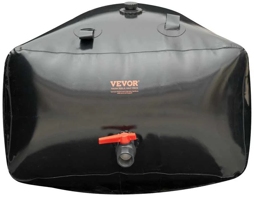 VEVOR Nešiojamas vandens laikymo bakas 1000L PVC