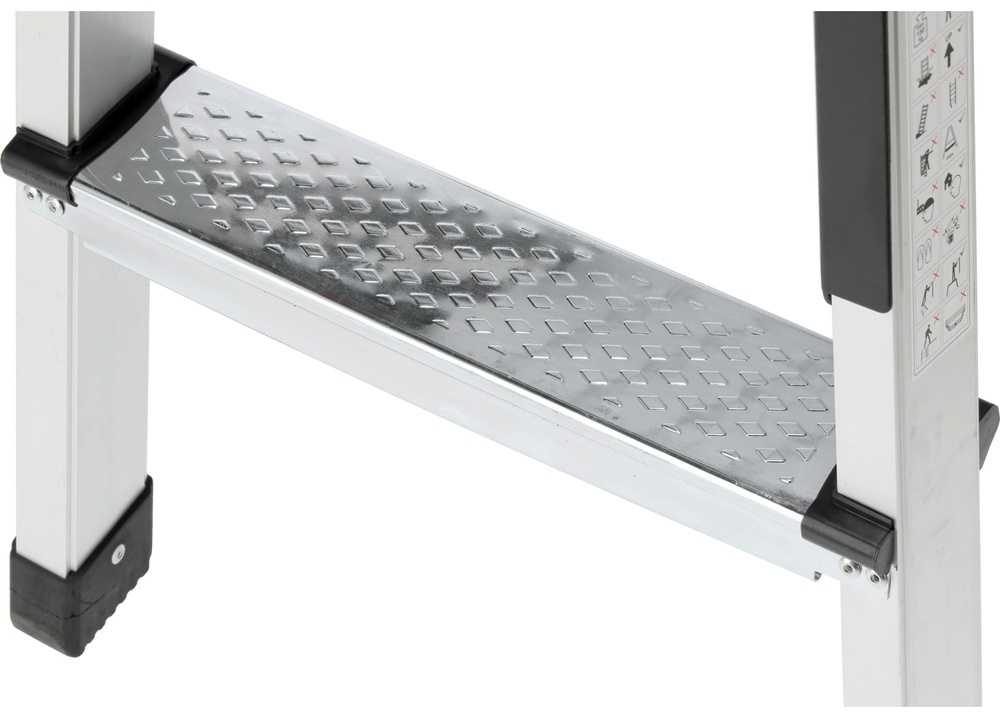 Sulankstomas aliumininis paklotas YT-30600, neslystantis, iki 150 kg, platforma