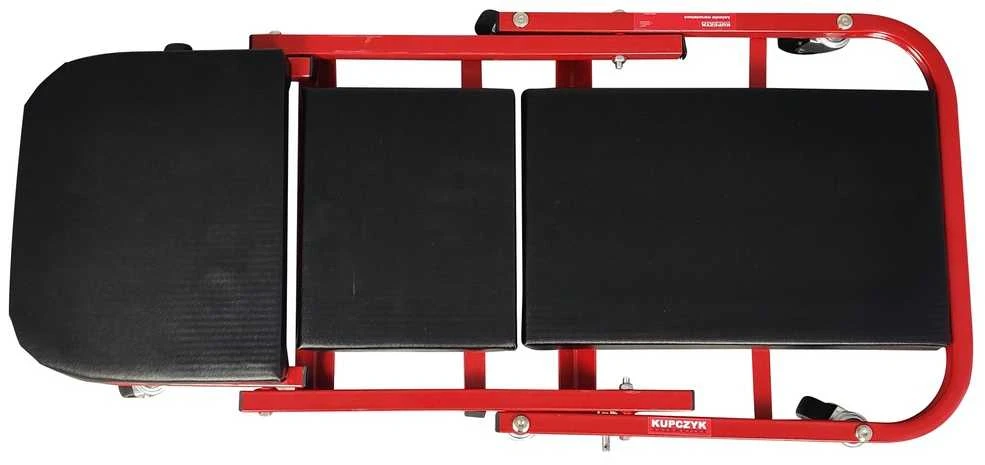 Sulankstomas dirbtuvių gultas, 2-in-1 dirbtuvių kėdė, mobilus mechaniko vežimėlis, didelio našumo dirbtuvių suoliukas