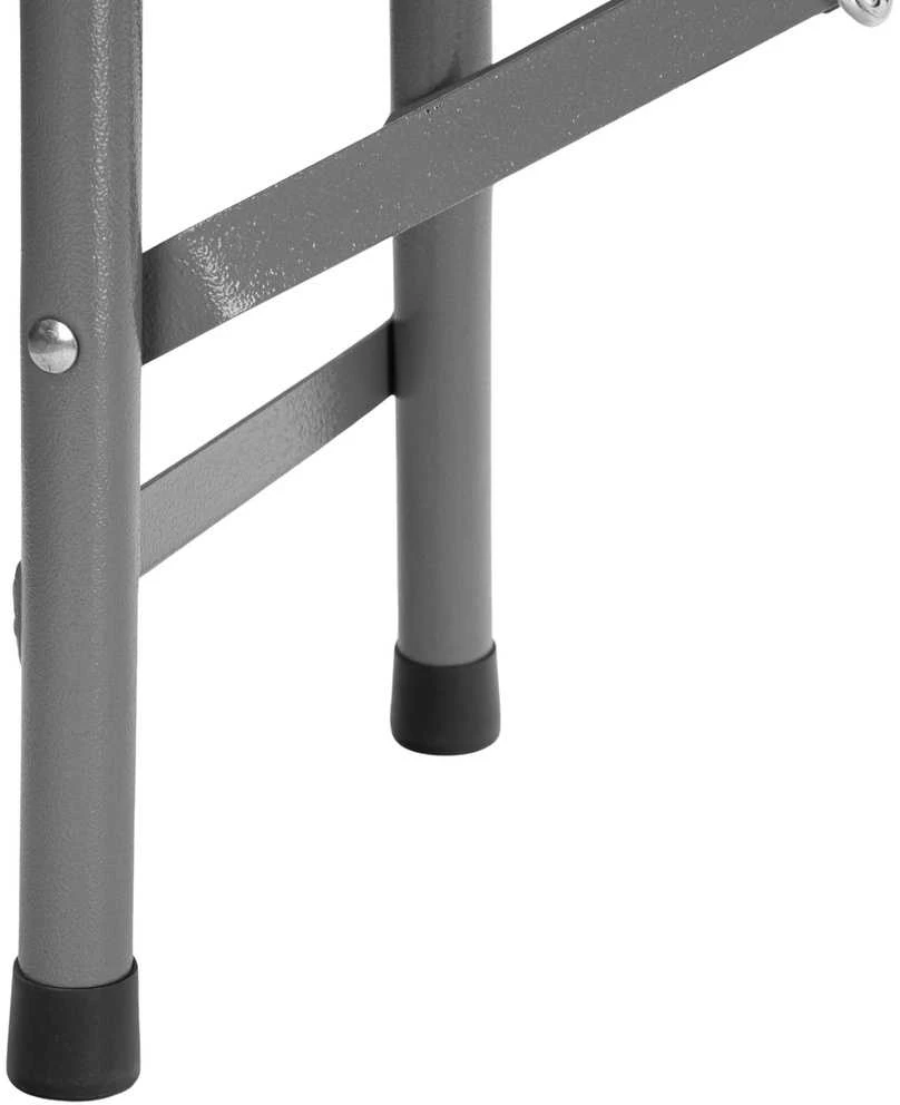Sulankstomas sodo suolas iš rotango, 180 cm, juodas, lauko suolas, pikniko suolas, sulankstoma kėdė