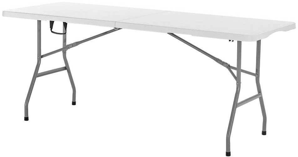 VEVOR 180 cm sulankstomas plastikinis lauko stalas