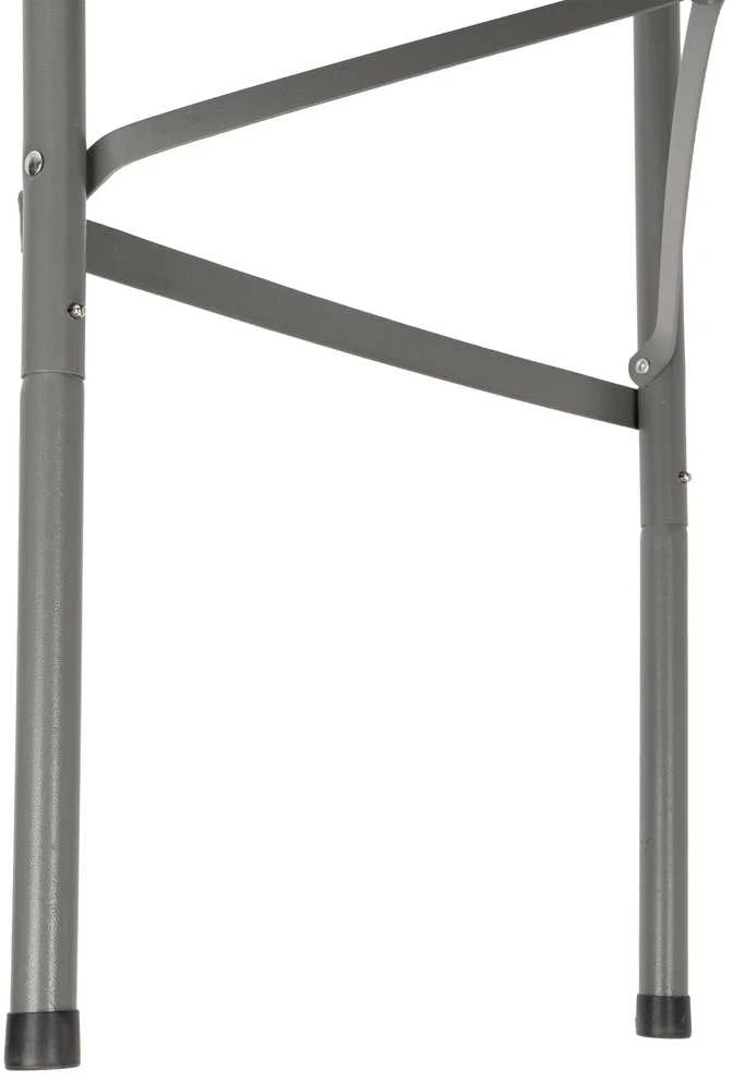 Sulankstomas stalas-lagaminas, 122 cm, juodas, neperšlampamas, renginiams, nešiojamas, piknikui, iškylai, lauko prekybai