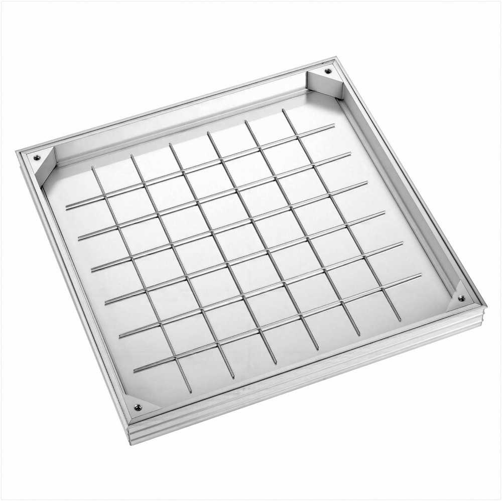 VEVOR Šulinio dangtis su rėmu 600 x 600 mm