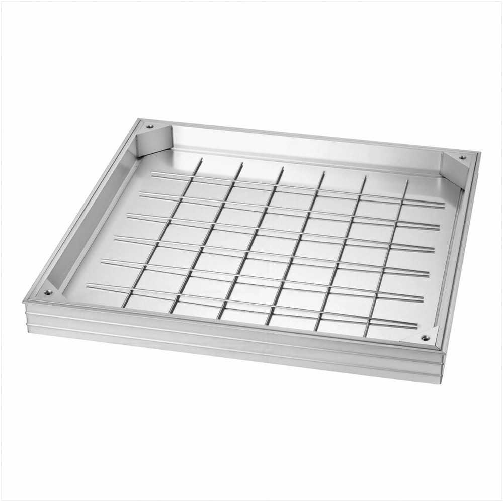 VEVOR Šulinio dangtis su rėmu 600 x 600 mm