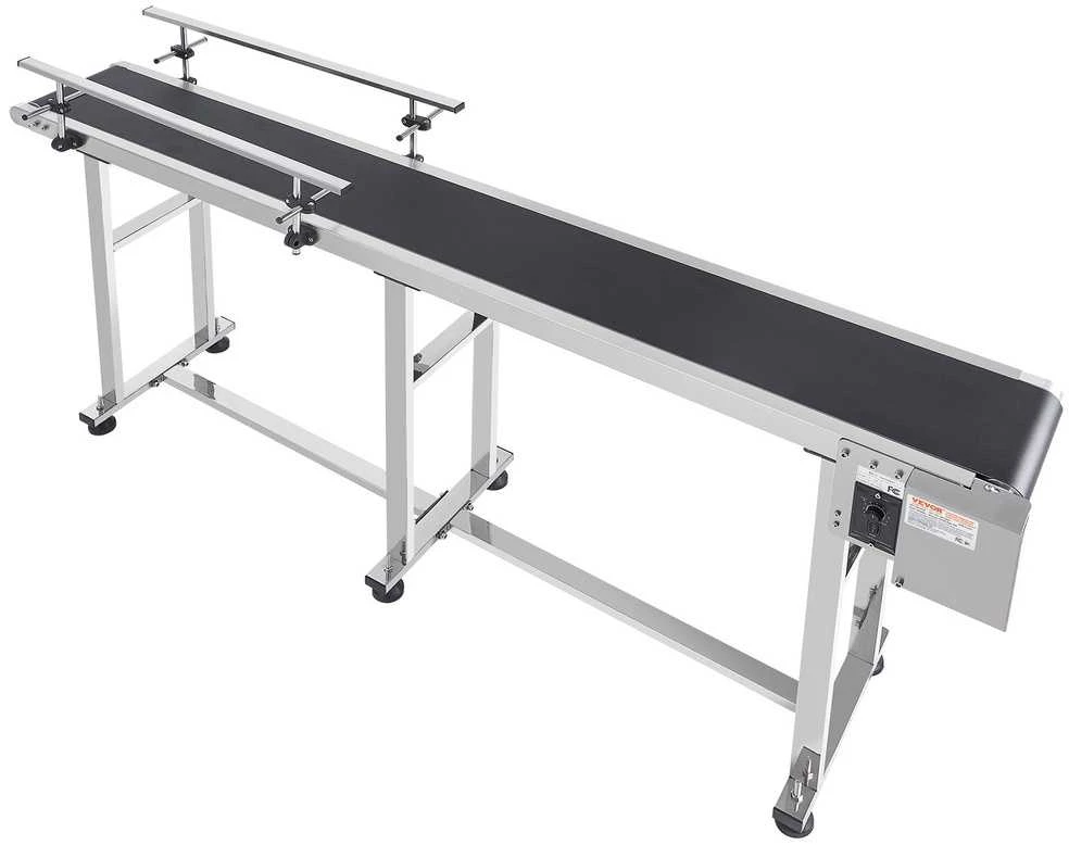 VEVOR Kombinuotas konvejeris 180 cm x 20 cm su motoru