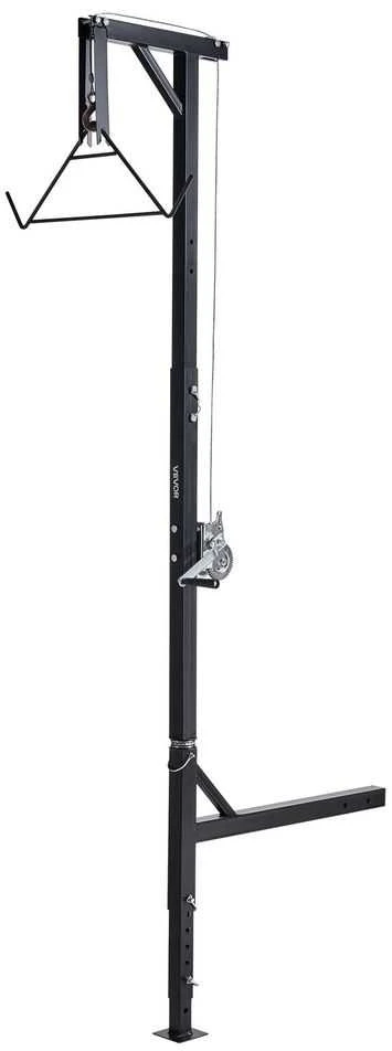 Sunkvežimio kablys žvėrių keltuvas, skirtas medžioklei ir ūkininkavimui, sunkiasvoris elnių keltuvas, 181.44 kg talpa, pasukamas žvėrių keltuvas