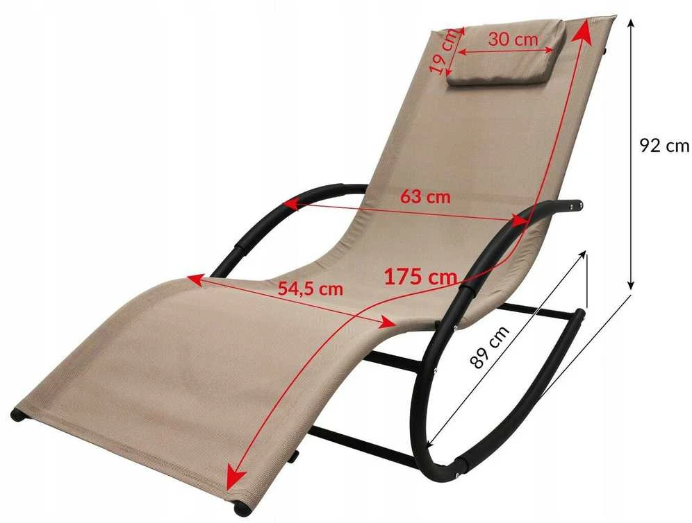 Supamasis gultas Rodi, smėlio
