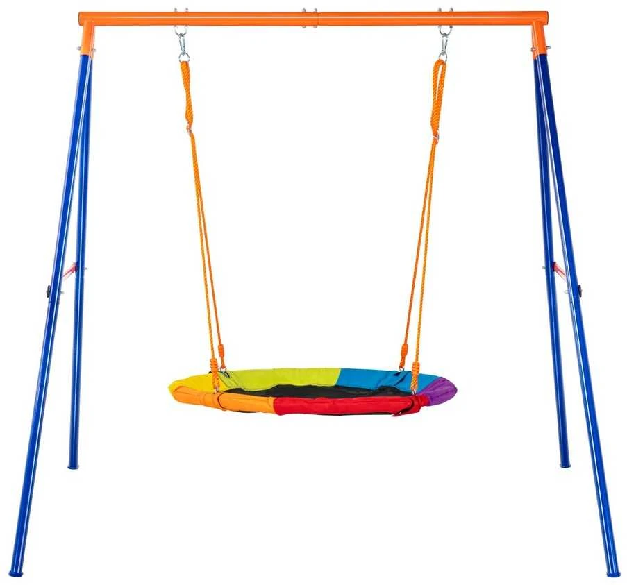 VEVOR Sodo supynės su 40 cm lėkštės formos sėdyne