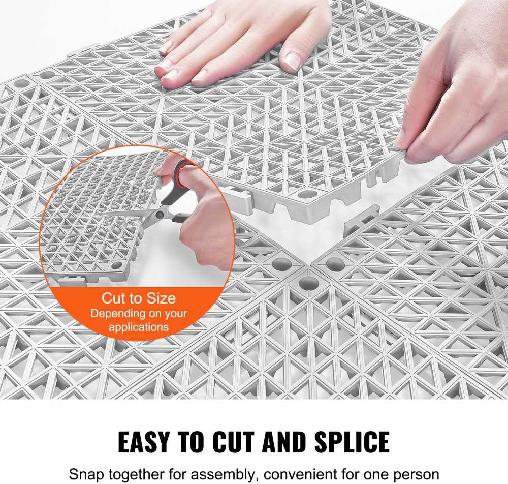 Susikabinamos drenažo plytelės, PVC grindų plytelės, neslystančios, vonios kambarys, virtuvė, baseinas