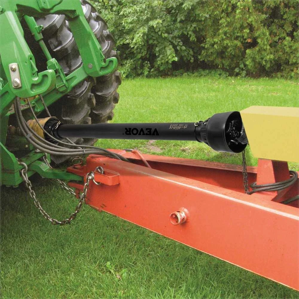 VEVOR PTO velenas su 1-3/8" x 6 šlicais