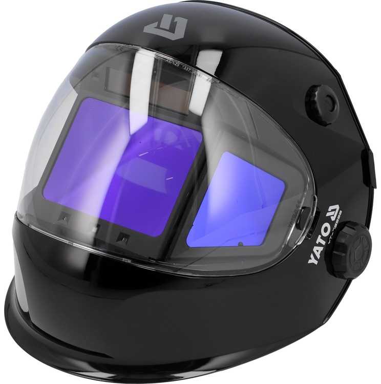 Suvirinimo šalmas, automatinis tamsinimo filtras, tikra spalva, platus matymo laukas, skirtas MMA, MIG, MAG, TIG suvirinimui