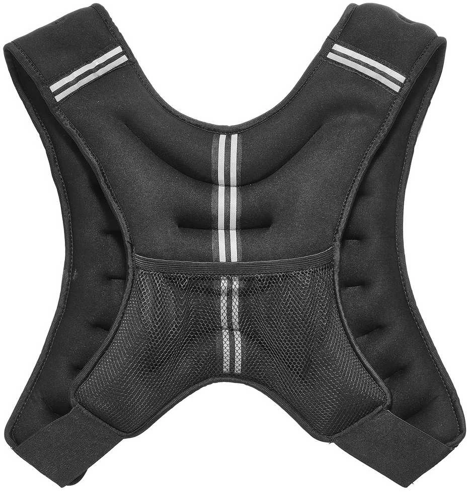 Svertinė liemenė vyrams ir moterims, 7.32 kg, neoprenas, reguliuojamos sagtys, jėgos treniruočių liemenė, fitneso įranga