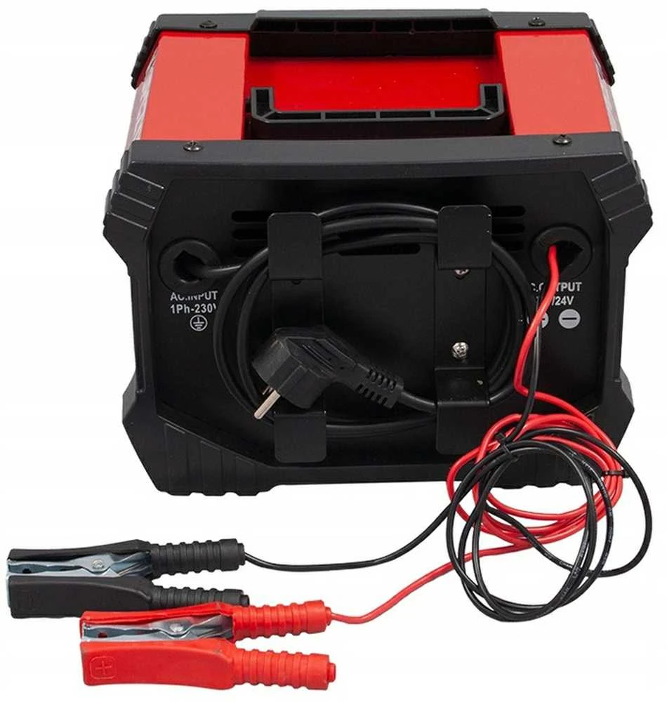 Švino rūgšties akumuliatorių įkroviklis 12V/24V, automobilinis, nešiojamas, palaikymo įkroviklis, auto akumuliatoriaus pakrovėjas