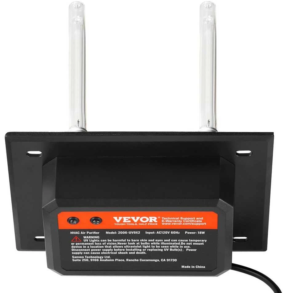 VEVOR Dujotiekio UV oro valytuvas