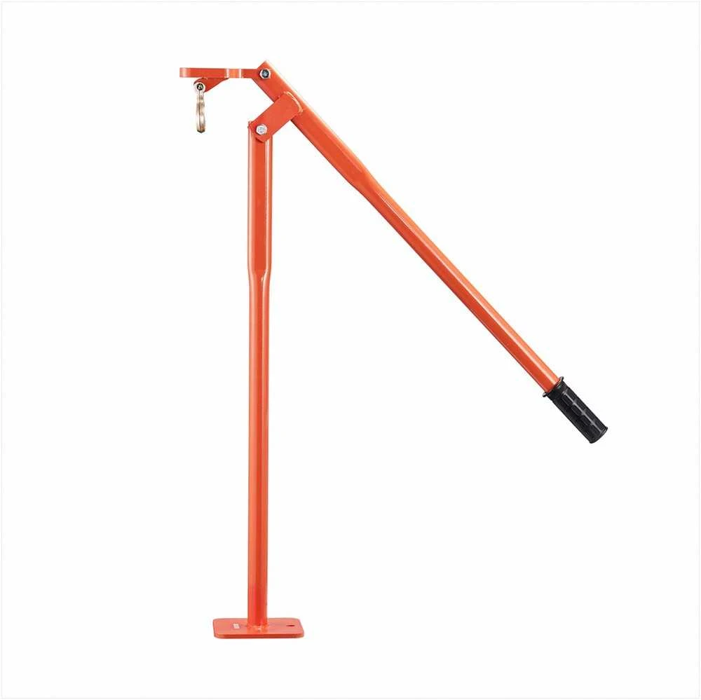 T formos stulpų trauktuvas, tvirtas plieno tvoros stulpų ištraukėjas apvaliems stulpams ir kelmams, jėgas taupantis įrankis, 91.4 cm aukščio, sodo įrankis