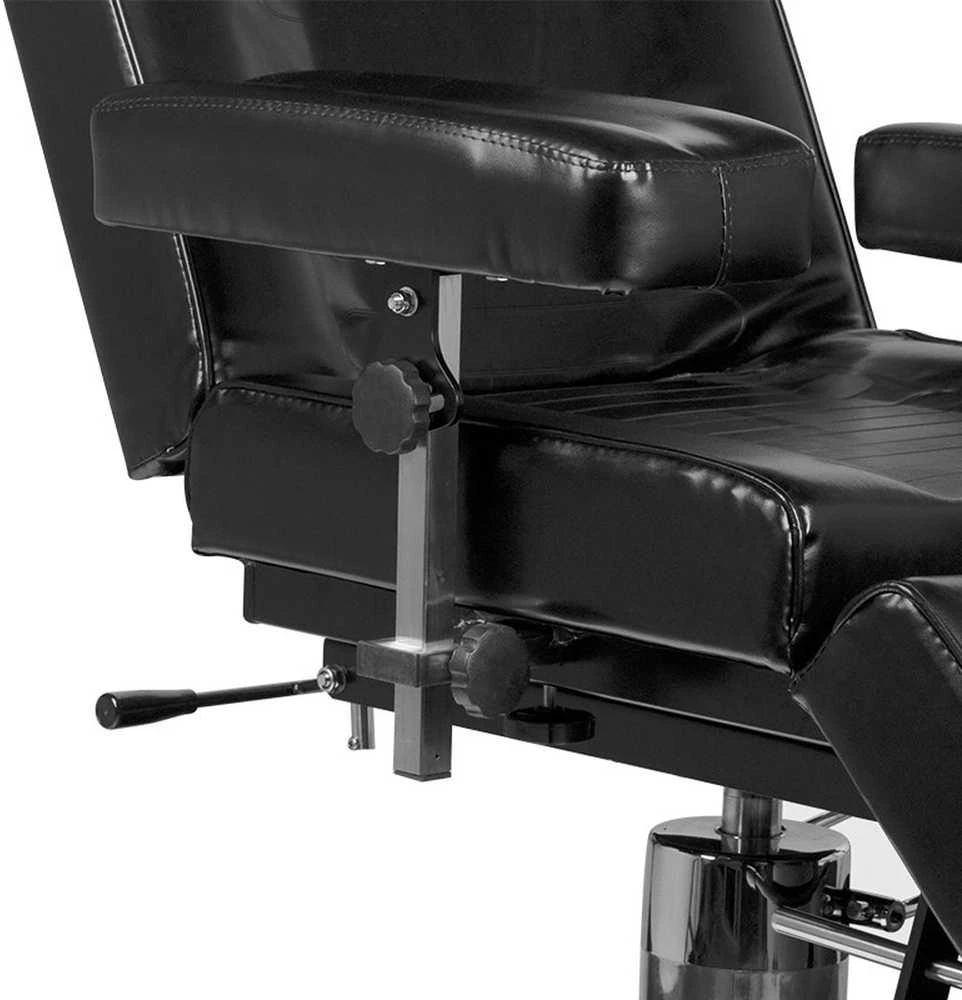 Activeshop Tatuiruočių krėslas TATTOO CHAIR PRO INK Juodas