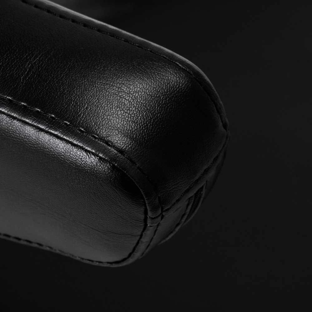 Tatuiruočių kėdė su atlošu, reguliuojama tatuiruočių meistro kėdė, ergonomiška tatuiravimo kėdė profesionalams, juoda tatuiruočių kėdė