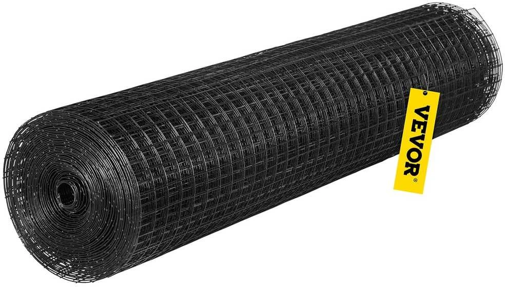 Techninė medžiaga sodo tvoroms, 16 gabarito cinkuoto plieno tinklelis, 61 cm x 3048 cm vištų viela, metalinio tinklelio tvora