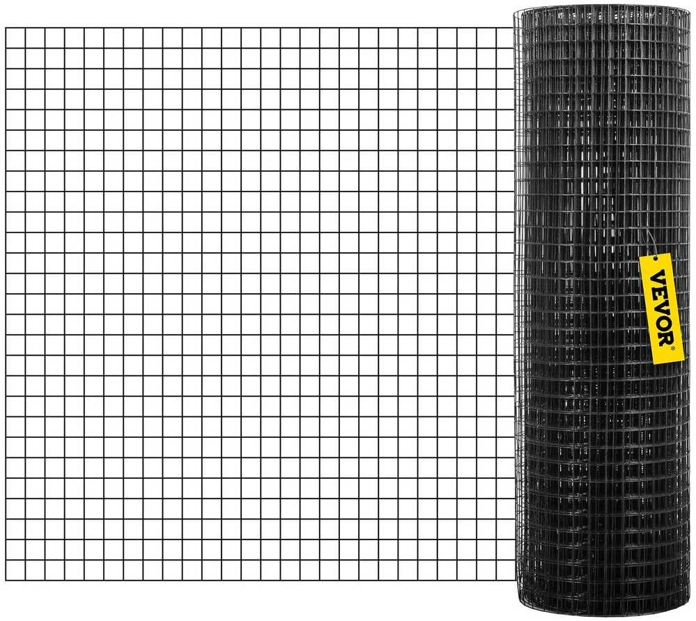 Techninė medžiaga sodo tvoroms, 16 gabarito cinkuoto plieno tinklelis, 61 cm x 3048 cm vištų viela, metalinio tinklelio tvora