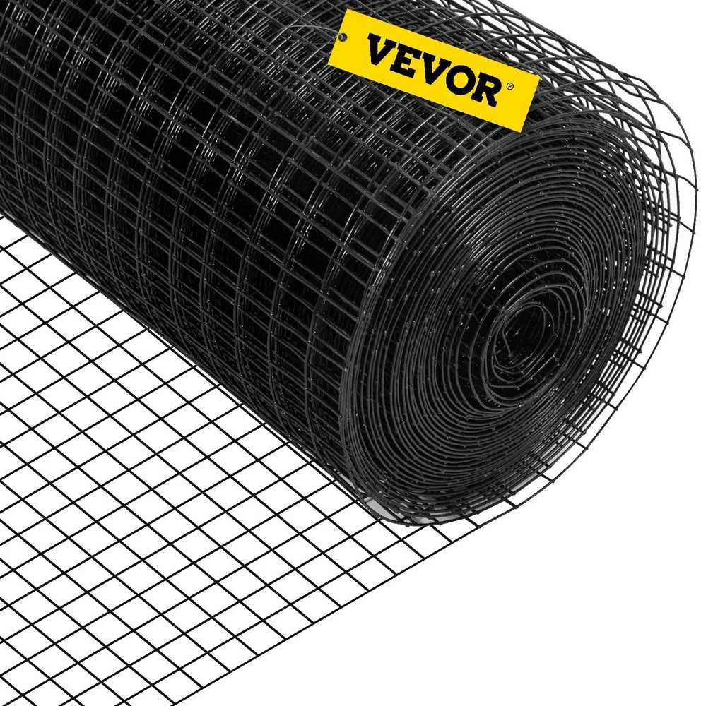 Techninė medžiaga sodo tvoroms ir naminių gyvūnų aptvarams, 91 x 1524 cm, 16 gabarito vielos tinklas, cinkuoto plieno vielos tinklas, vištų viela