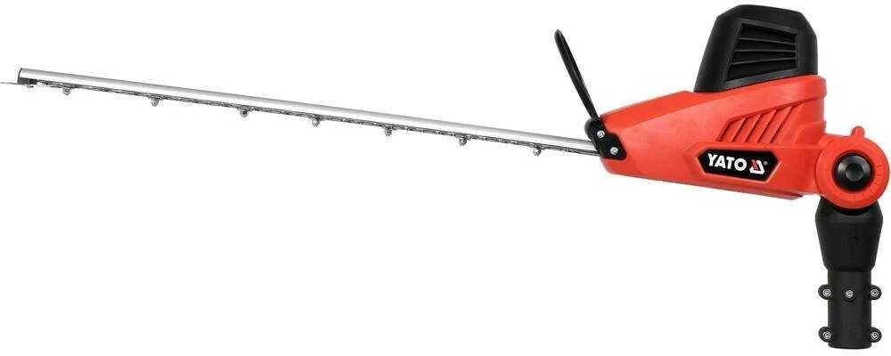 Teleskopinės gyvatvorių žirklės, 600 W, 51 cm pjovimo ilgis, prailginamos gyvatvorių žirklės, elektrinės gyvatvorių žirklės