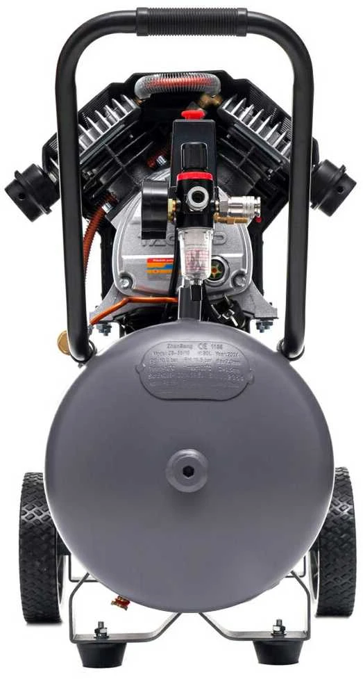 Tepalu tepamas oro kompresorius, 50 litrų bakas, 10 barų slėgis, skirtas dirbtuvėms ir namams, nešiojamas kompresorius, pramoninis oro kompresorius