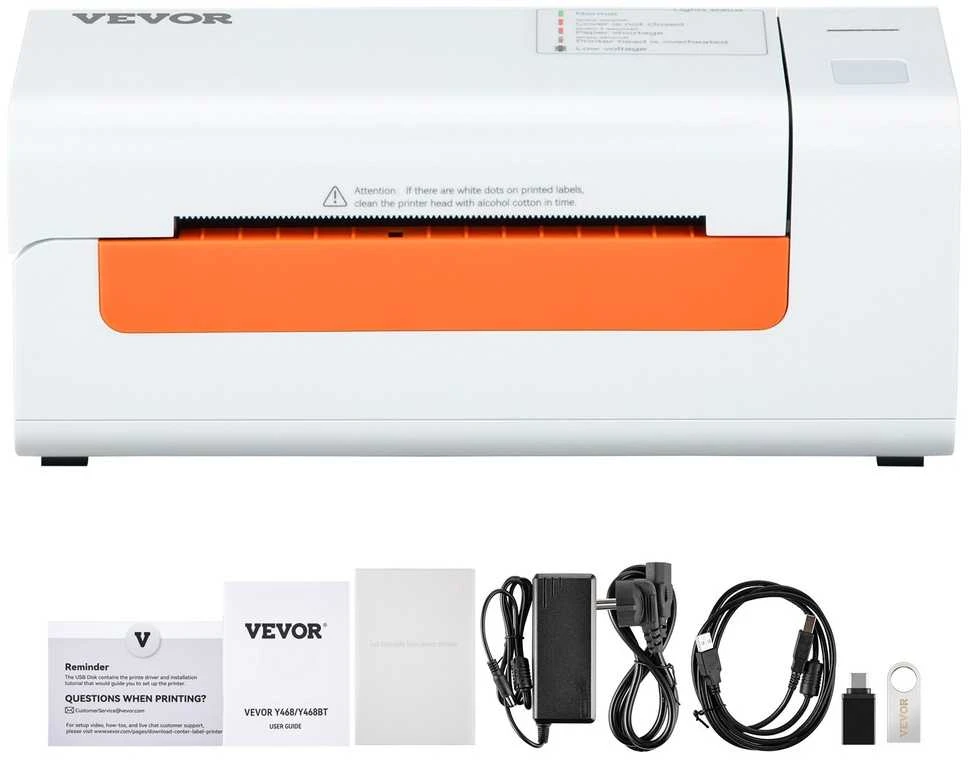 Terminis etikečių spausdintuvas, 203 dpi, didelis greitis, USB, tiesioginis terminis