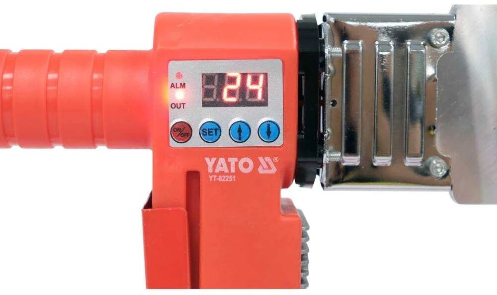 Termoplastinių vamzdžių suvirinimo aparatas 800W, skaitmeninis ekranas, vamzdžių suvirintojas