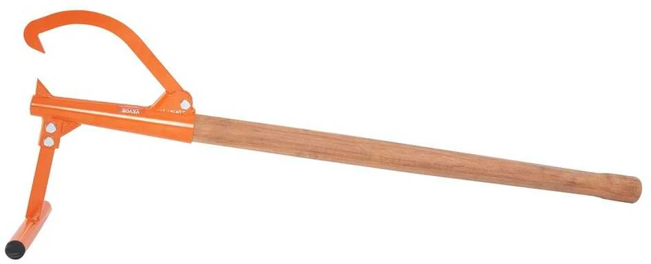 Timberjack rąstų keltuvas, 46.5 col. rankena, maks. 38 cm rąstams, medienos kilnojimo įrankis, keltuvas, griebtuvas