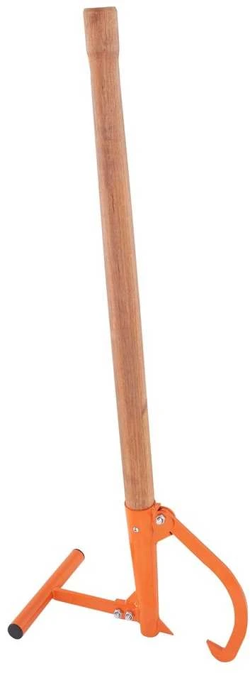 Timberjack rąstų keltuvas, 46.5 col. rankena, maks. 38 cm rąstams, medienos kilnojimo įrankis, keltuvas, griebtuvas