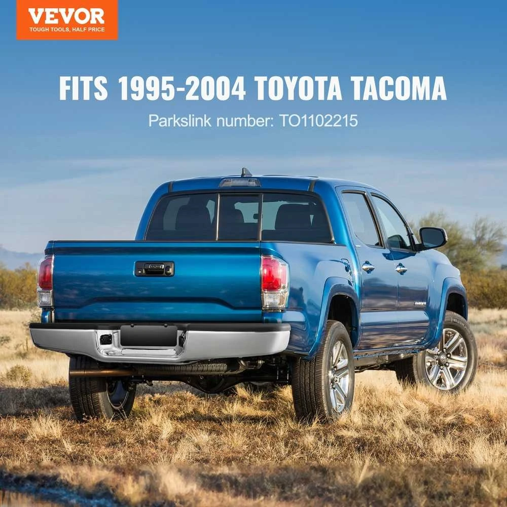 Toyota Tacoma galinis buferis, chromuotas plienas, tvirtas, sunkvežimio, apsauga, galinis bamperis