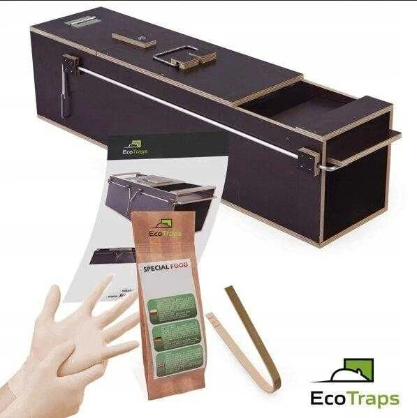 Trap EcoTraps priemonė nuo kačių, kiaunių, pelių, žiurkių ir laukinių gyvūnų, 1 vnt.