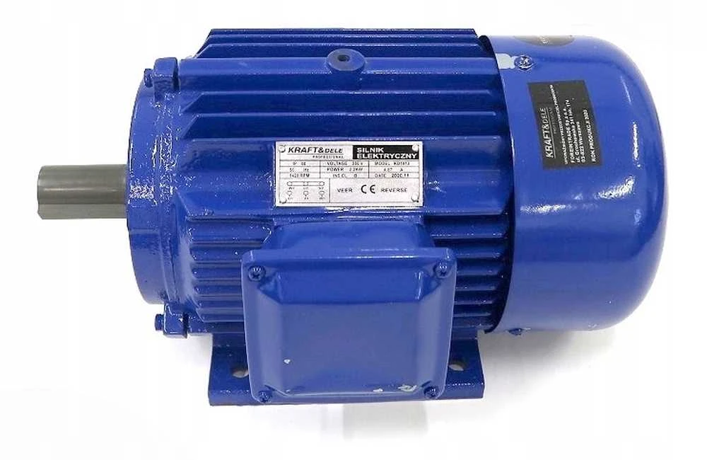 Trifazis elektrinis variklis, 2.2kW, 1420 aps./min., kompresoriams, siurbliams, pjūklams, pramoninei technikai