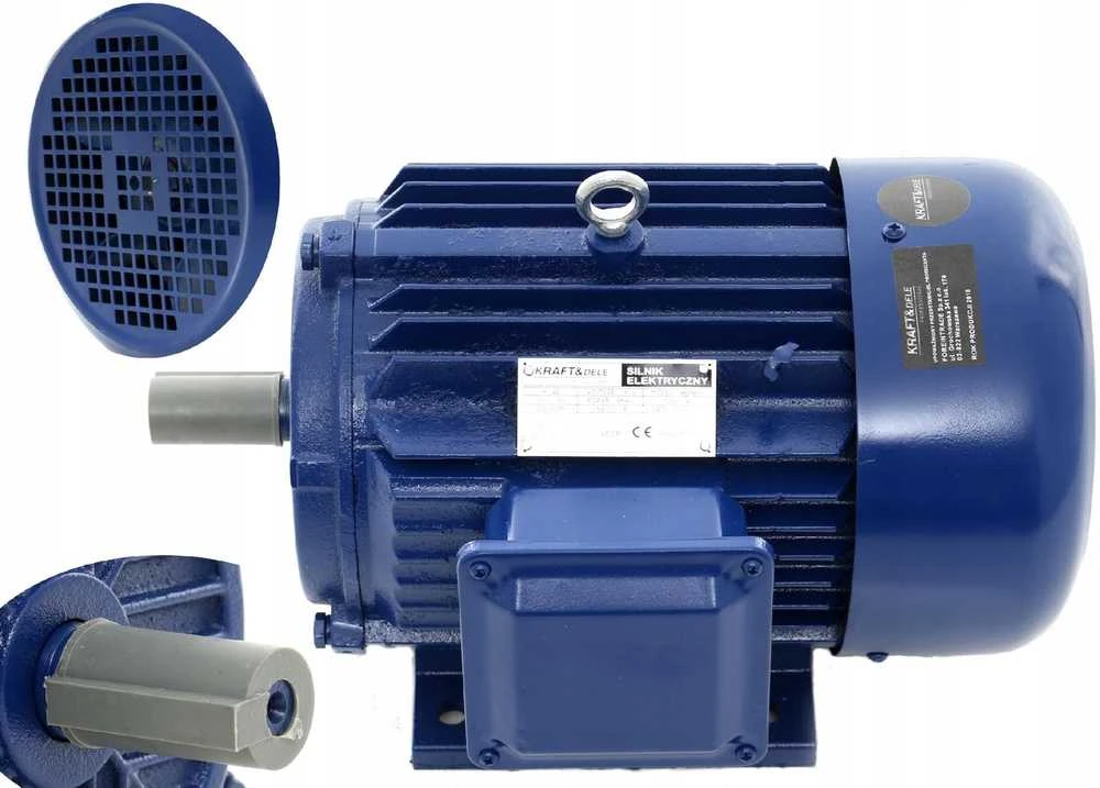 Trifazis elektrinis variklis, 2.2kW, 1420 aps./min., kompresoriams, siurbliams, pjūklams, pramoninei technikai