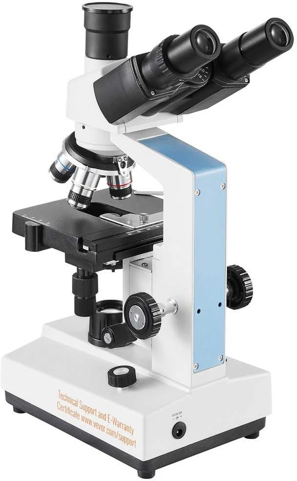 VEVOR Trinokulinis mikroskopas 40X-5000X