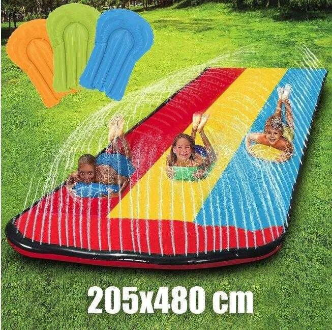 Trivietė vandens čiuožykla vaikams Gotel