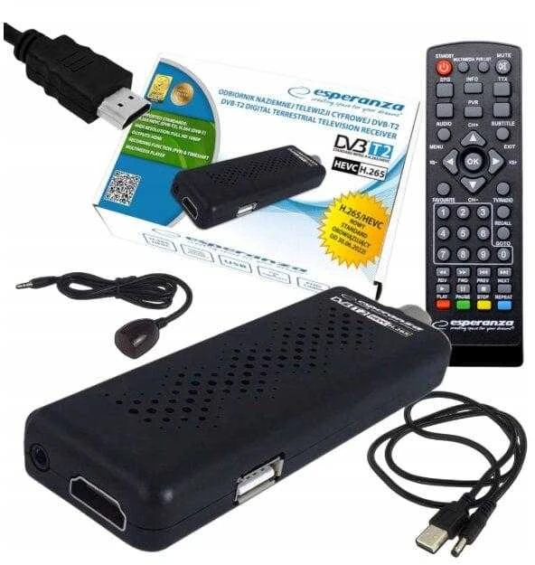 TV imtuvas VB-T2 HEVC H.265 HD TV Imtuvas