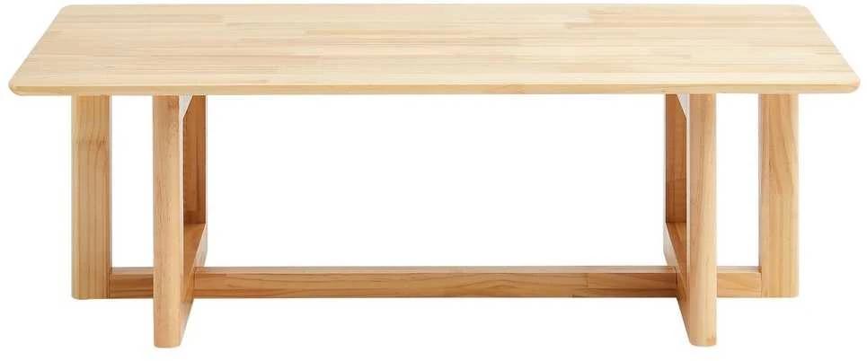 TV staliukas Stačiakampis rotango kavos staliukas, 1200x600mm, natūralios gumos medienos staliukas svetinei, bohemikos stiliaus žemas staliukas, svetinės baldai, dekoratyvinis staliukas
