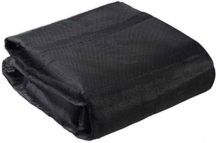 Tvirtas krovininis tinklas 1830 x 1450 mm, su reguliuojamomis sagtimis ir S-kabliais, sunkvežimio krovinių platformai