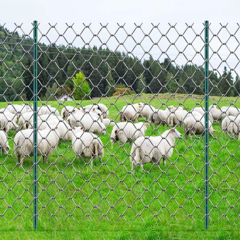VEVOR 6 pėdų tvoros stulpai, žali