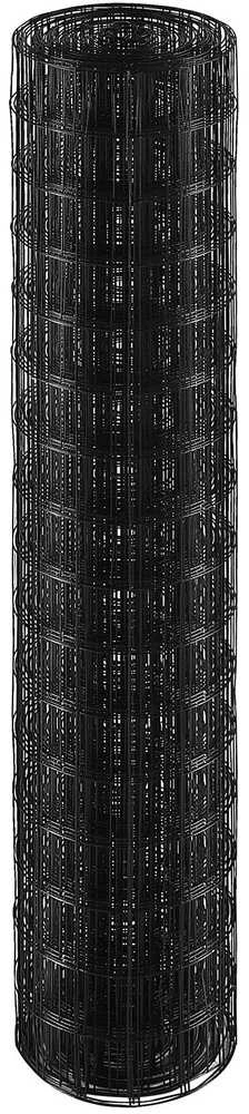 Tvorų tinklas 1.22x15.24m, cinkuotas, 16 dydžio vištidės vielos ritinys, PVC danga, triušių, gyvačių, paukštidės aptvarams
