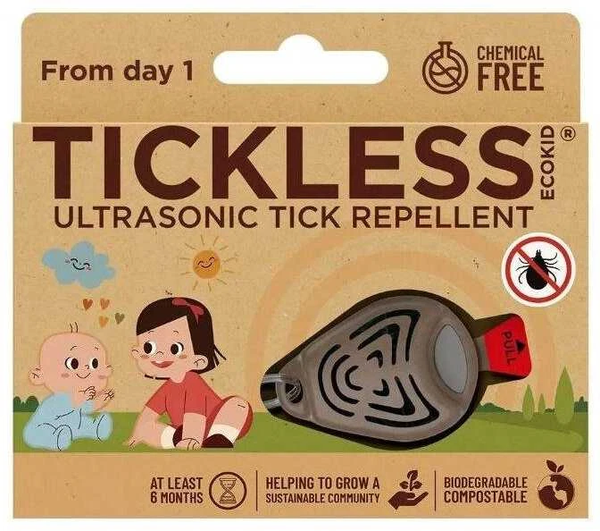 Ultragarsinė apsauga nuo erkių TickLess Eco Kid, 1 vnt.