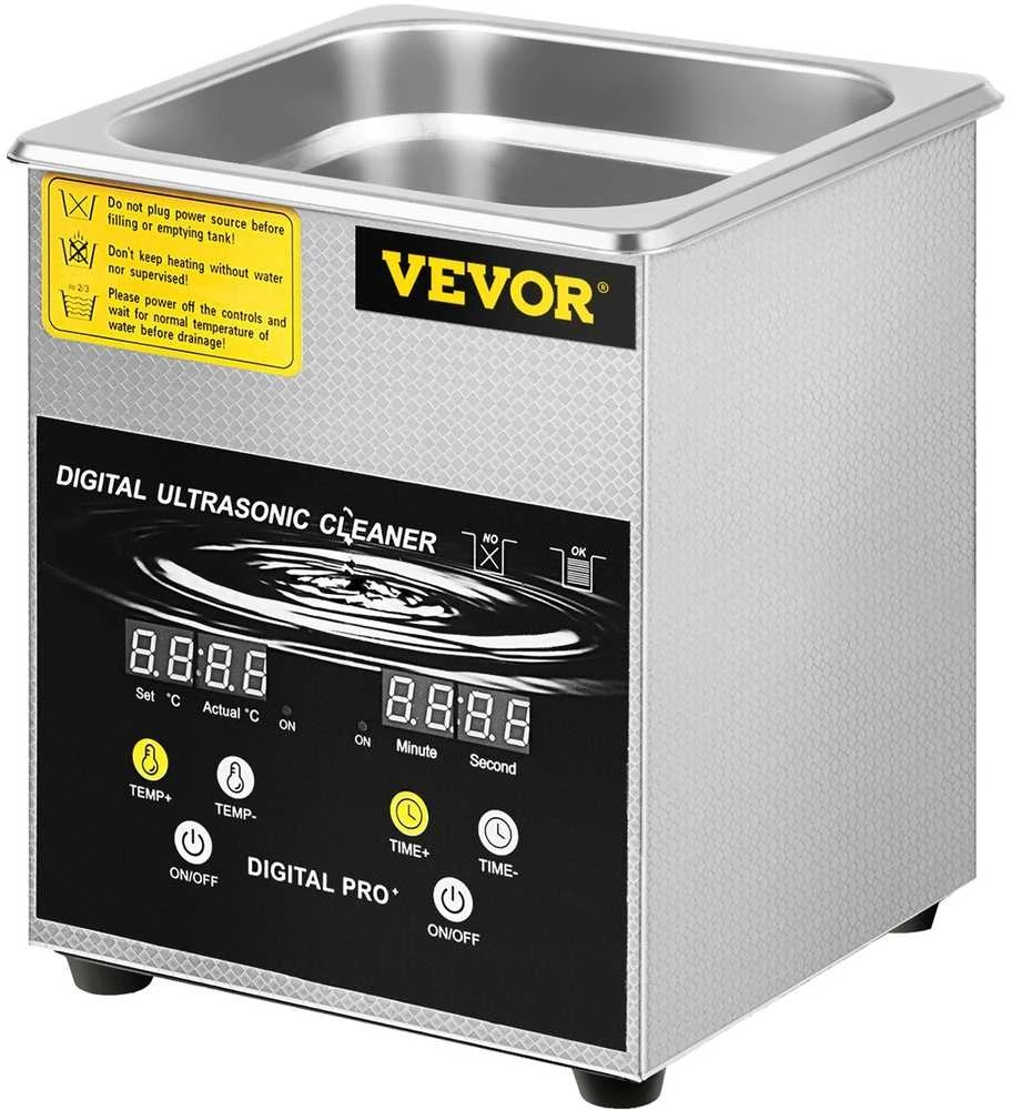 Ultragarsinis valiklis, 2 litrai, 40 kHz, 200 W