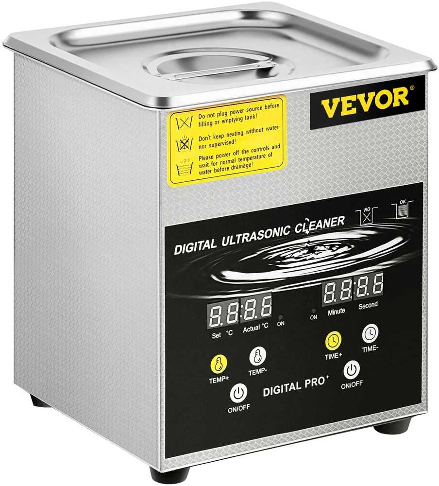 Ultragarsinis valiklis, 2 litrai, 40 kHz, 200 W