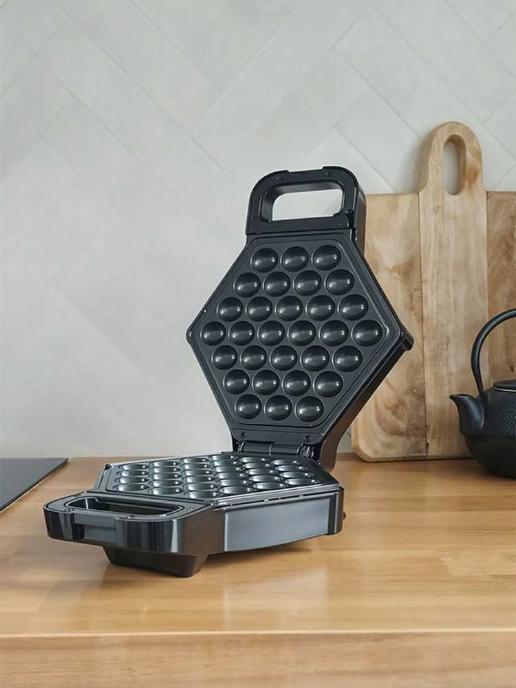 Vaflinė Lund Burbulinių vaflių gamintojas, 700W, nelipni danga, vaflių mašina