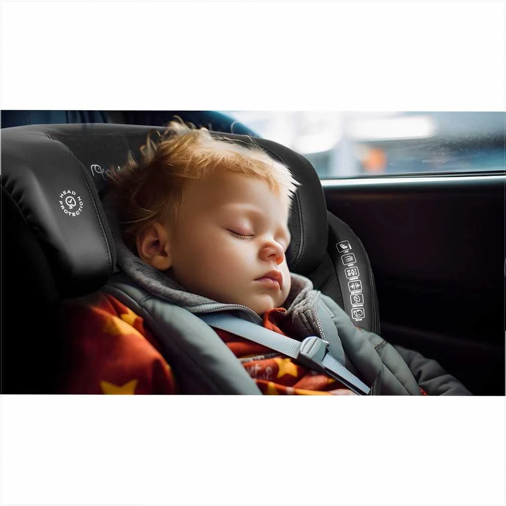 Nukido Vaikiška automobilinė kėdutė, 15-36 kg, su ISOFIX, reguliuojama galvos atrama, šoninė apsauga, 2-3 grupė, patogi kelioninė kėdutė