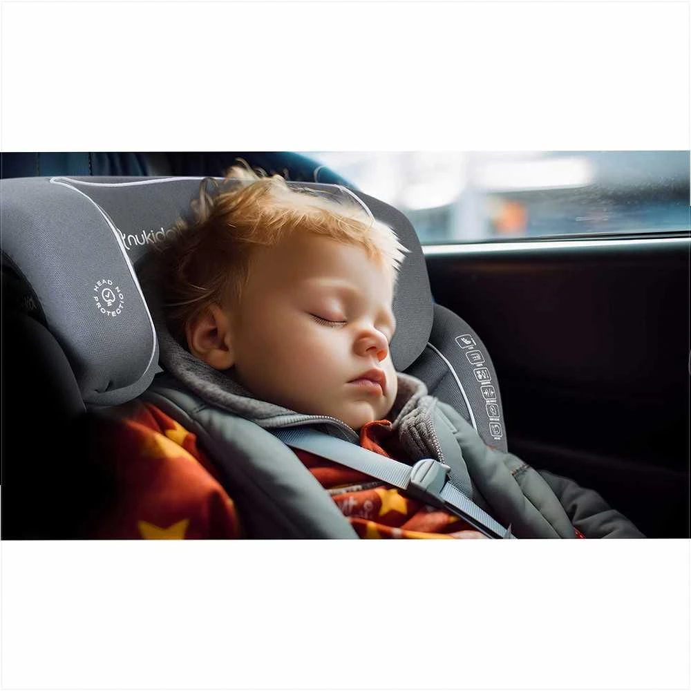 Automobilinė kėdutė Nukido Louis pilka 15-36 kg ISOFIX