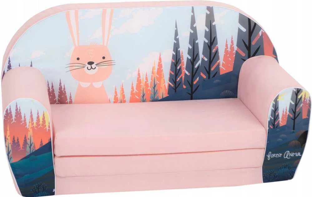 Vaikiška sofa Delsit, 78x42x35 cm