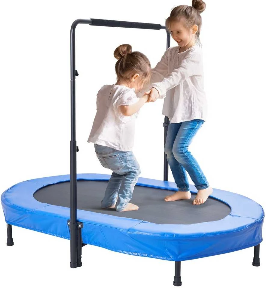 VEVOR 143 cm vaikiškas sulankstomas batutas